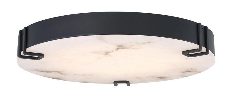 Eurofase 48959-025 One Light Flush Mount, Black