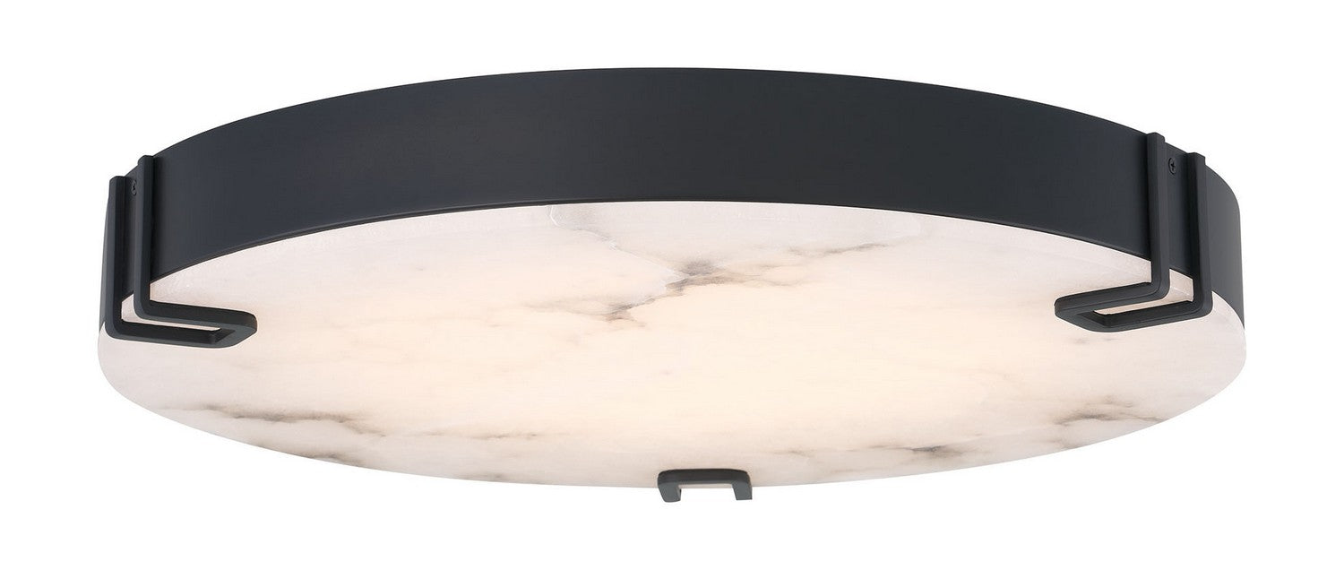 Eurofase 48959-025 One Light Flush Mount, Black