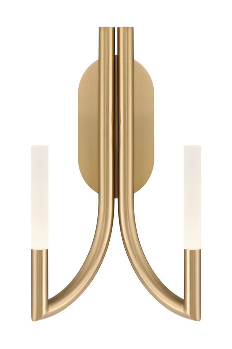 Eurofase 49009-019 Two Light Wall Sconce, Gold