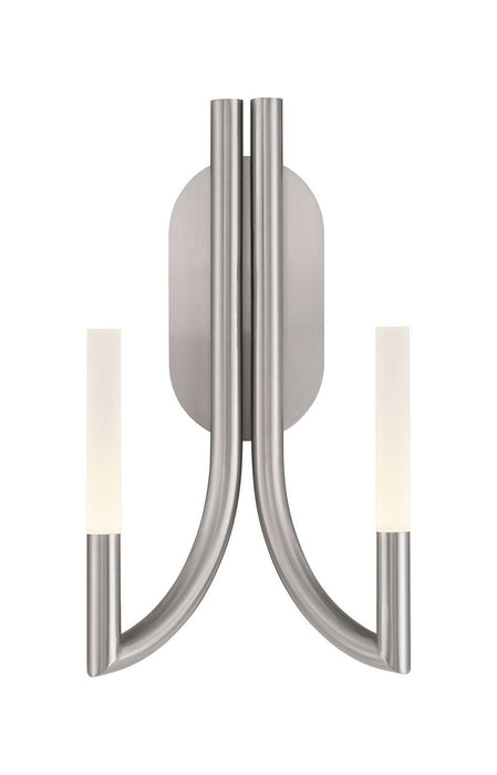 Eurofase 49009-026 Two Light Wall Sconce, Nickel