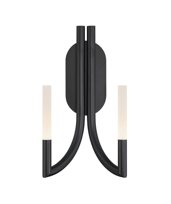 Eurofase 49009-033 Two Light Wall Sconce, Black