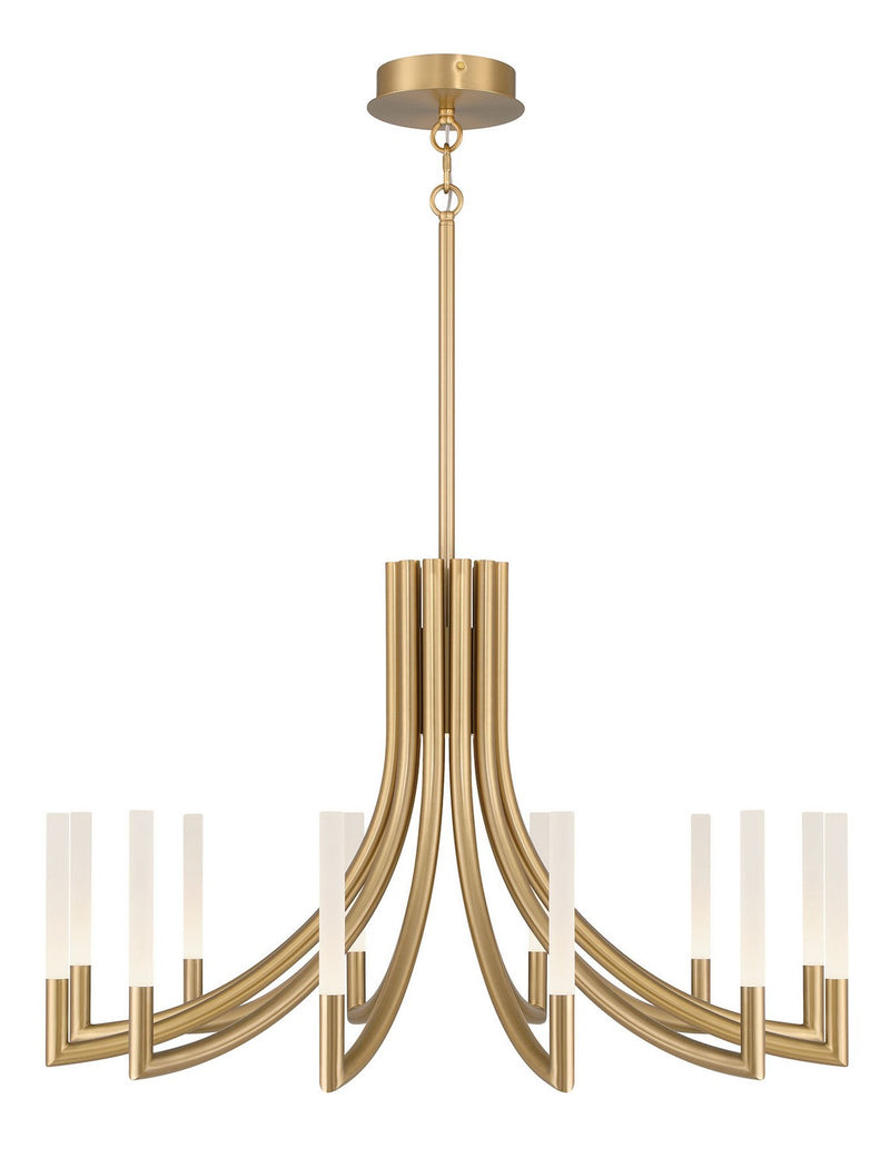 Eurofase 49011-012 12 Light Chandelier, Gold