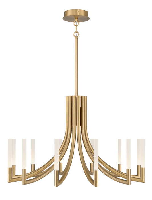 Eurofase 49011-012 12 Light Chandelier, Gold