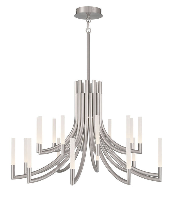 Eurofase 49012-026 20 Light Chandelier, Nickel
