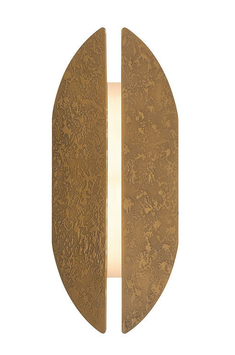 Eurofase 49013-016 One Light Outdoor Lantern, Brass