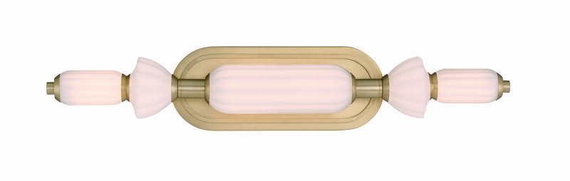 Eurofase 49017-021 One Light Vanity, Nickel