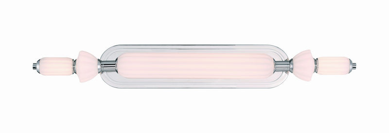 Eurofase 49018-028 One Light Vanity, Nickel