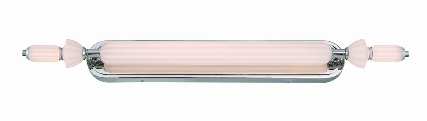 Eurofase 49019-025 One Light Vanity, Nickel