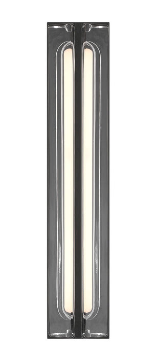 Eurofase 49025-026 One Light Outdoor Lantern, Black