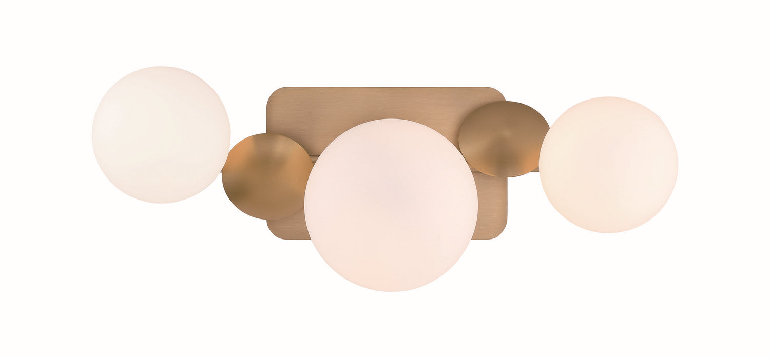 Eurofase 49085-013 Three Light Vanity, Gold