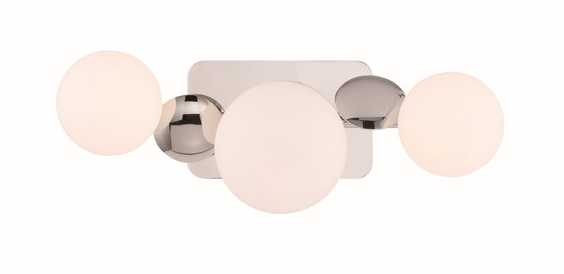 Eurofase 49085-020 Three Light Vanity, Nickel