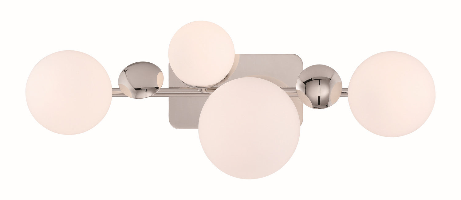 Eurofase 49086-027 Four Light Vanity, Nickel