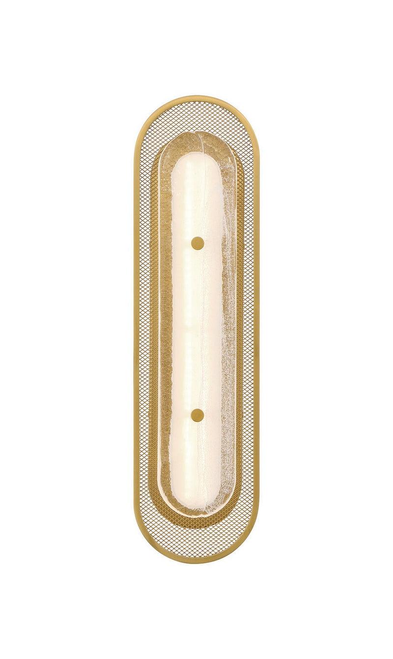 Eurofase 49172-010 One Light Wall Sconce, Gold