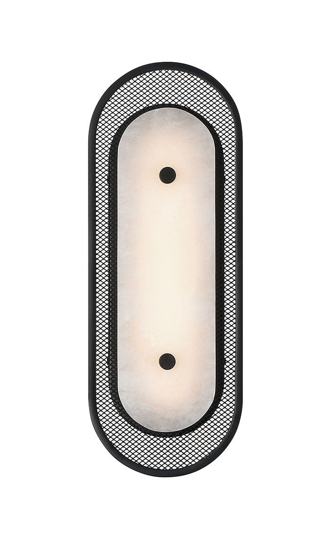 Eurofase 49442-021 One Light Wall Sconce, Black