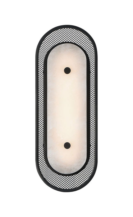 Eurofase 49442-021 One Light Wall Sconce, Black