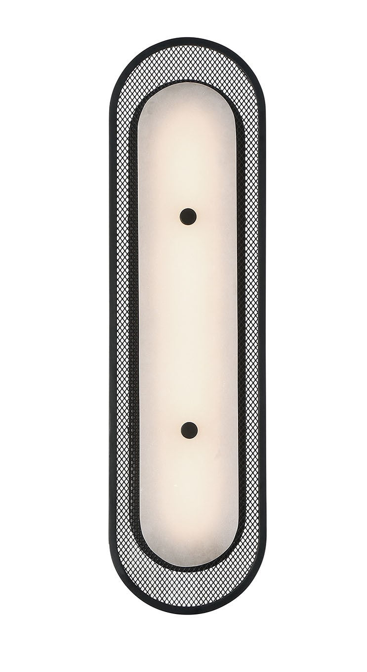 Eurofase 49443-028 One Light Wall Sconce, Black