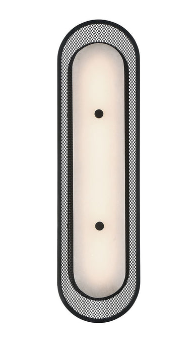 Eurofase 49443-028 One Light Wall Sconce, Black