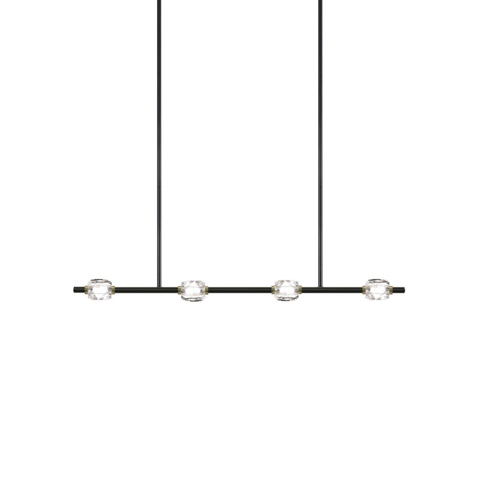 Zeev Lighting PL10801-LED-4-BX-LB LED Linear Pendant, Oxide Black
