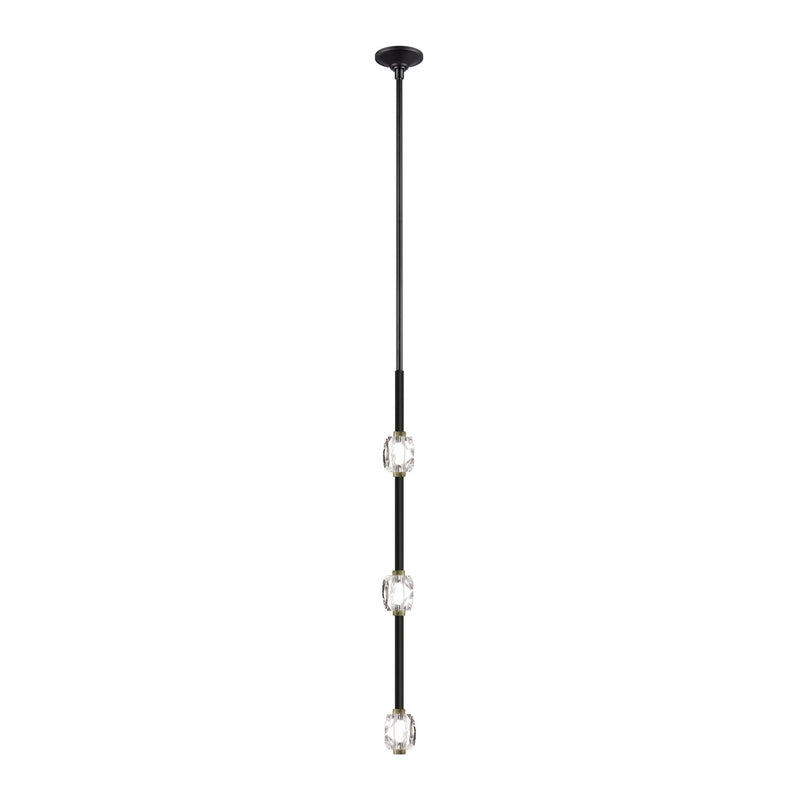 Zeev Lighting PV10809-LED-3-BX-LB LED Pendant, Oxide Black
