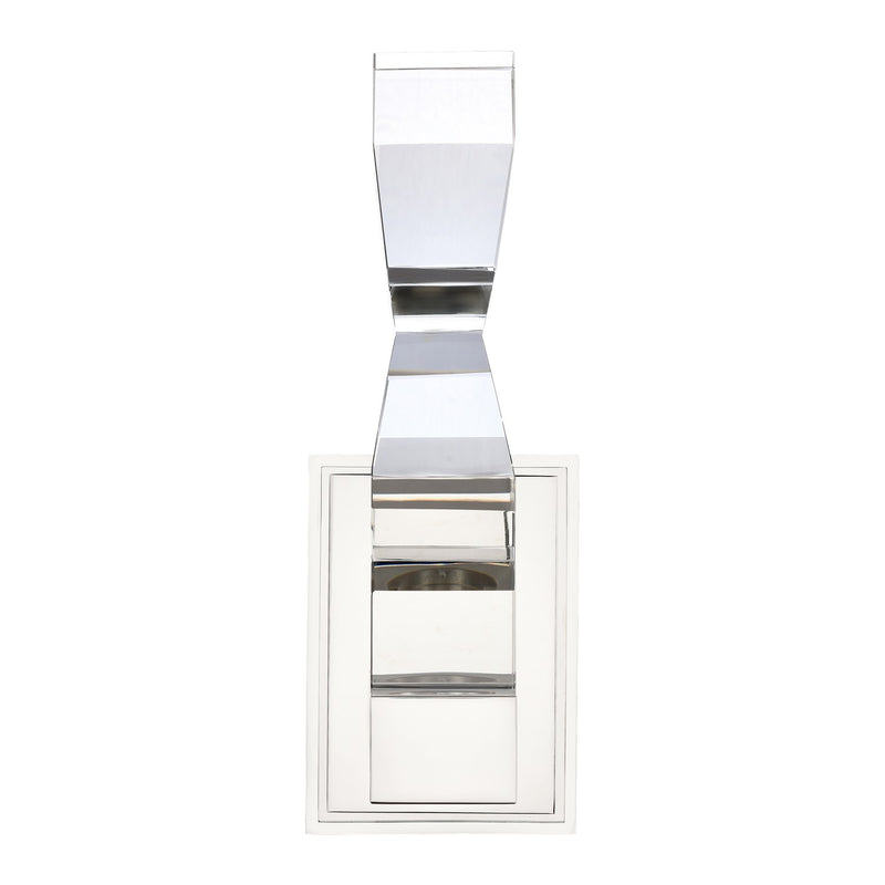 Zeev Lighting WS11315-LED-1-3x3-PN LED Wall Sconce, Polished Nickel
