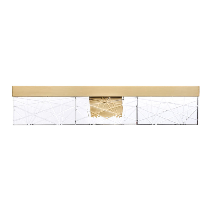 Zeev Lighting VL11504-LED-24A-AGB LED Vanity, Aged Brass