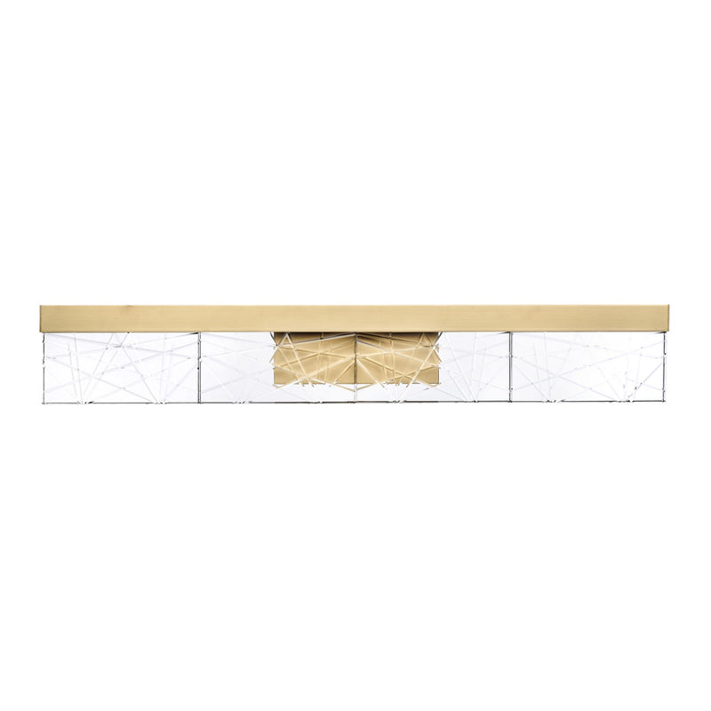 Zeev Lighting VL11507-LED-36A-AGB LED Vanity, Aged Brass