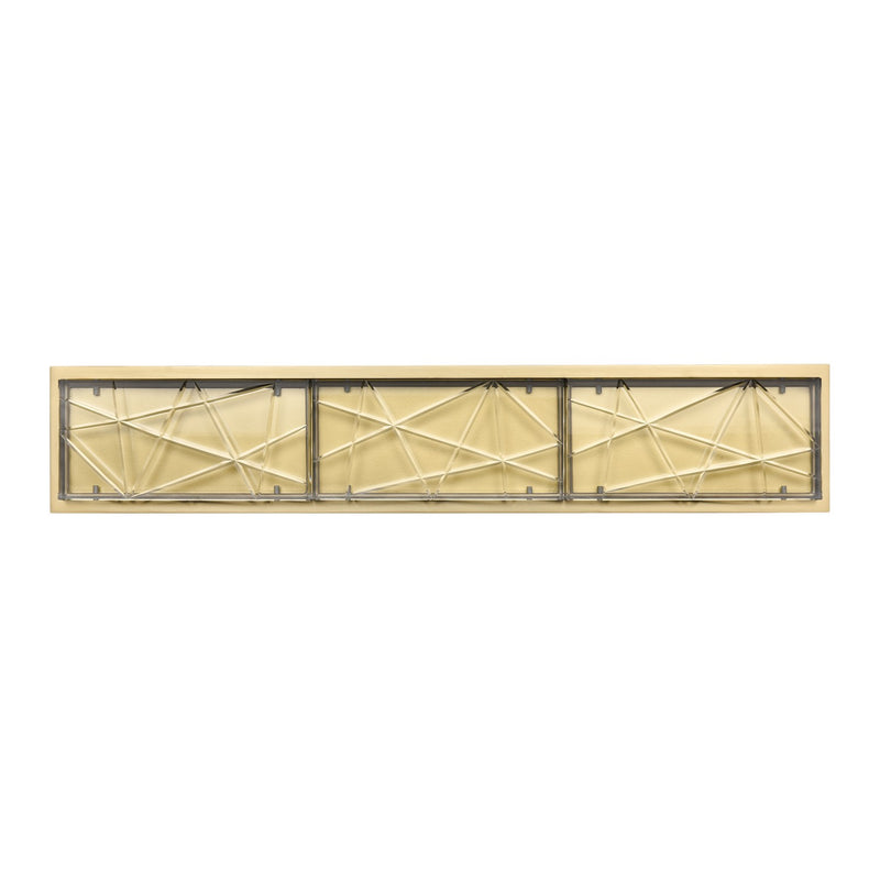Zeev Lighting VL11510-LED-24B-AGB LED Wall Sconce, Aged Brass