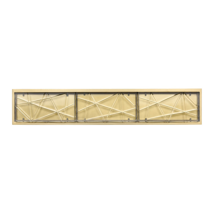 Zeev Lighting VL11510-LED-24B-AGB LED Wall Sconce, Aged Brass