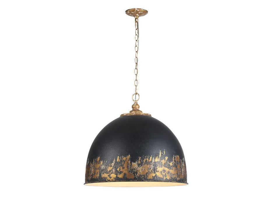 Golden 0809-5P VG-WBI Five Light Pendant, Vintage Gold