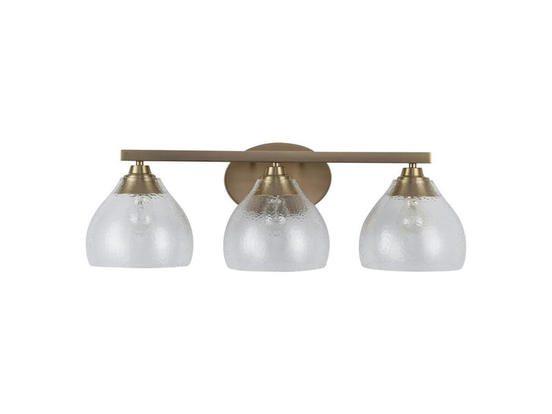 Golden 1094-BA3 BCB-HCG Three Light Vanity, Brushed Champagne Bronze