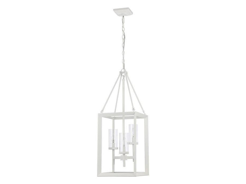 Golden 2073-3P NWT-CLR Three Light Pendant, Natural White