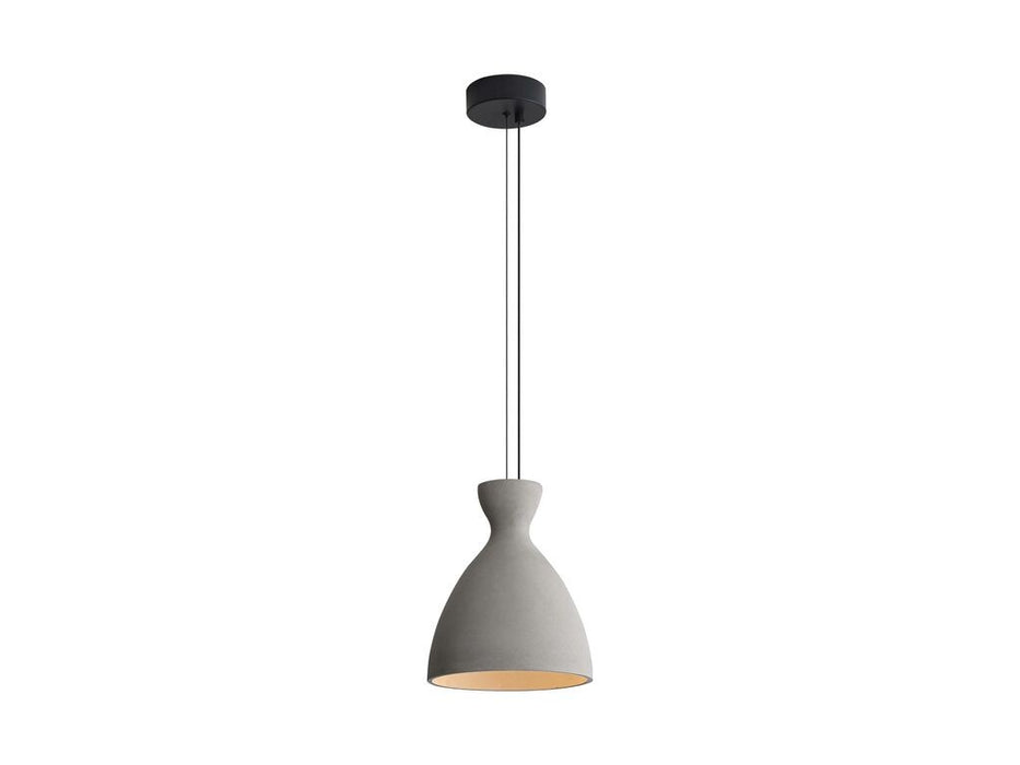 Golden 2173-10 GCT LED Pendant, Grey Cement