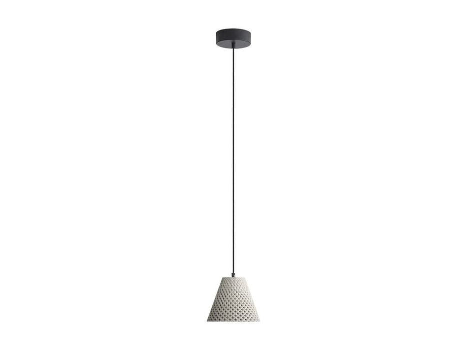 Golden 2419-8 GCT LED Pendant, Grey Cement