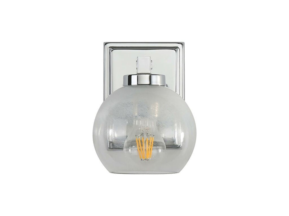 Golden 3094-BA1 CH-ALA One Light Bath Vanity, Chrome