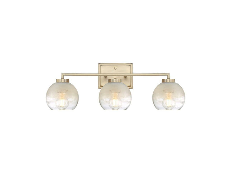 Golden 3094-BA3 BCB-ALA Three Light Bath Vanity, Brushed Champagne Bronze
