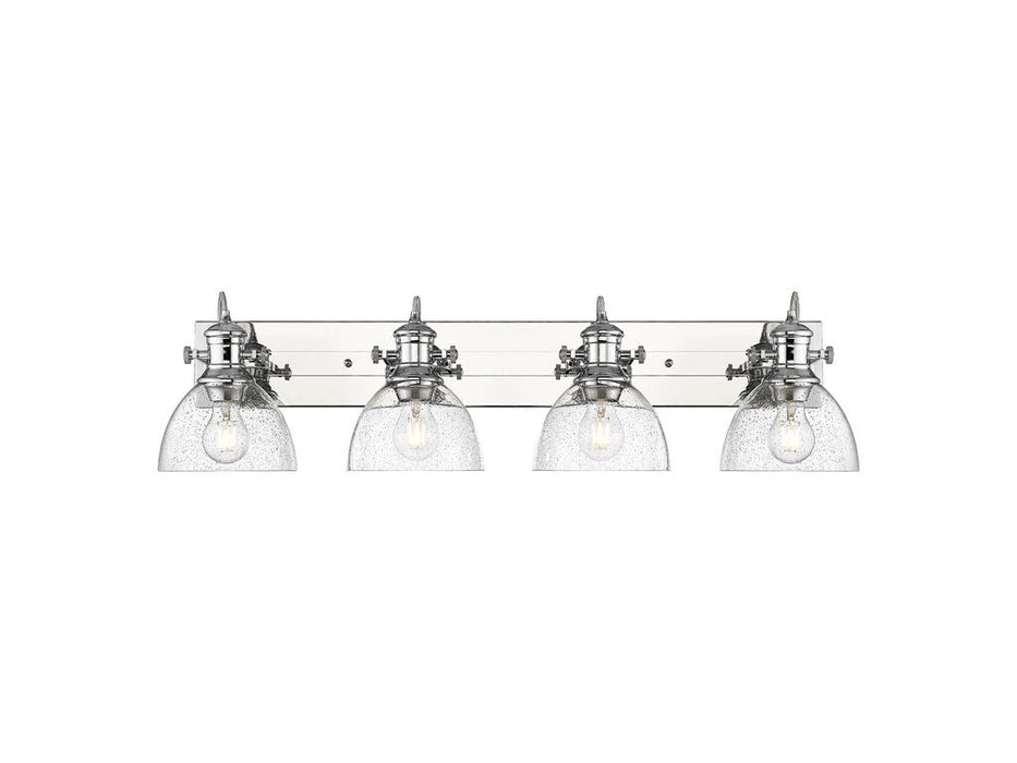 Golden 3118-BA4 CH-SD Four Light Vanity, Chrome