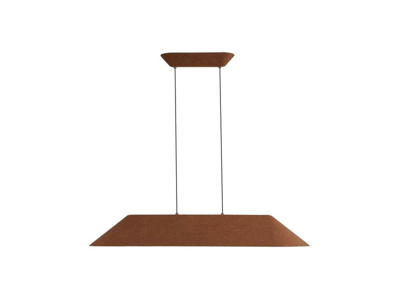 Golden 3133-LP43 CO-BK LED Linear Pendant, Coffee/Black