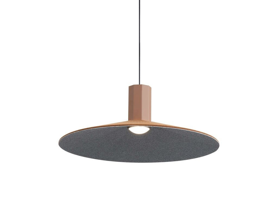 Golden 3133-P20 CO-BK LED Pendant, Coffee/Black