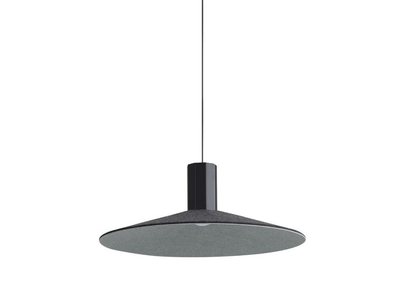 Golden 3133-P20 FB-GY LED Pendant, Flecked Black/Grey