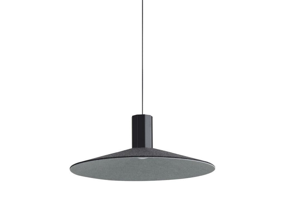 Golden 3133-P20 FB-GY LED Pendant, Flecked Black/Grey