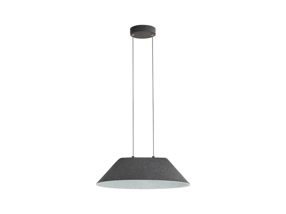 Golden 3133-P21 FB-GY LED Pendant, Flecked Black/Grey
