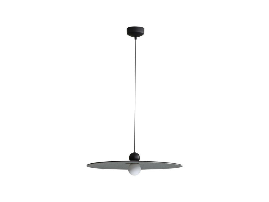 Golden 3133-P24 FB-GY LED Pendant, Flecked Black/Grey