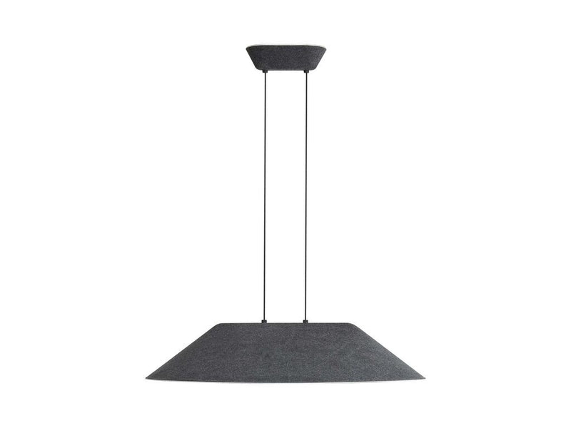 Golden 3133-P30 FB-GY LED Pendant, Flecked Black/Grey
