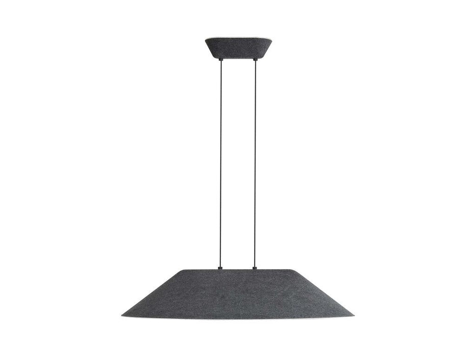 Golden 3133-P30 FB-GY LED Pendant, Flecked Black/Grey