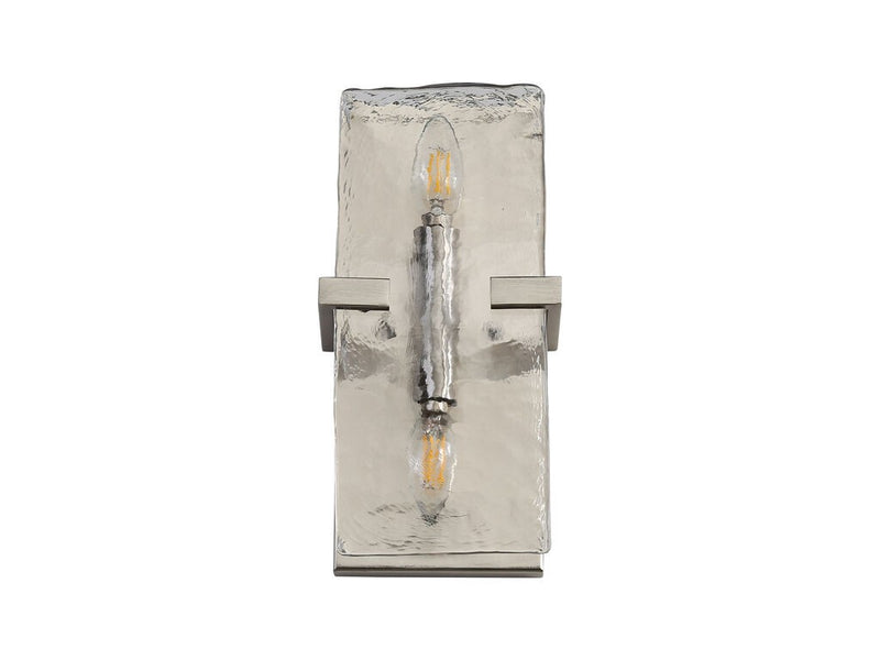 Golden 3164-WSC PW-HWG Two Light Wall Sconce, Pewter