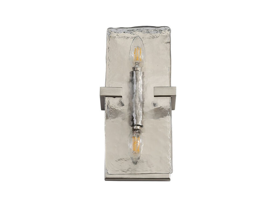 Golden 3164-WSC PW-HWG Two Light Wall Sconce, Pewter