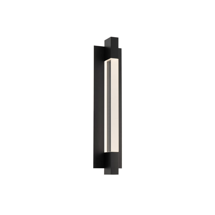 Modern Forms WS-W30424-30-BK LED Outdoor Wall Sconce, Black