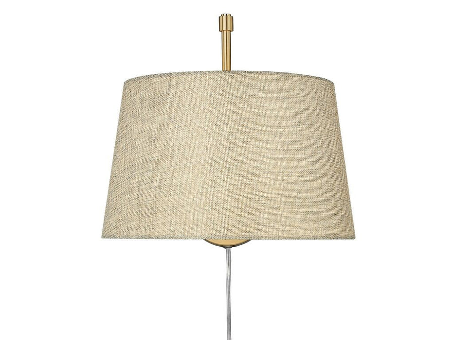 Golden 3694-A1W BCB-NS One Light Swing Arm Wall Sconce, Brushed Champagne Bronze