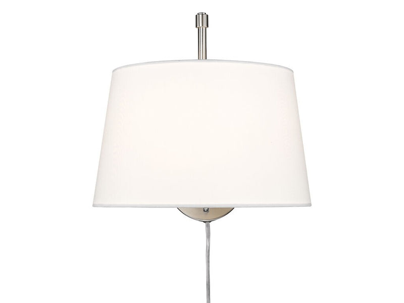 Golden 3694-A1W PW-MWS One Light Swing Arm Wall Sconce, Pewter