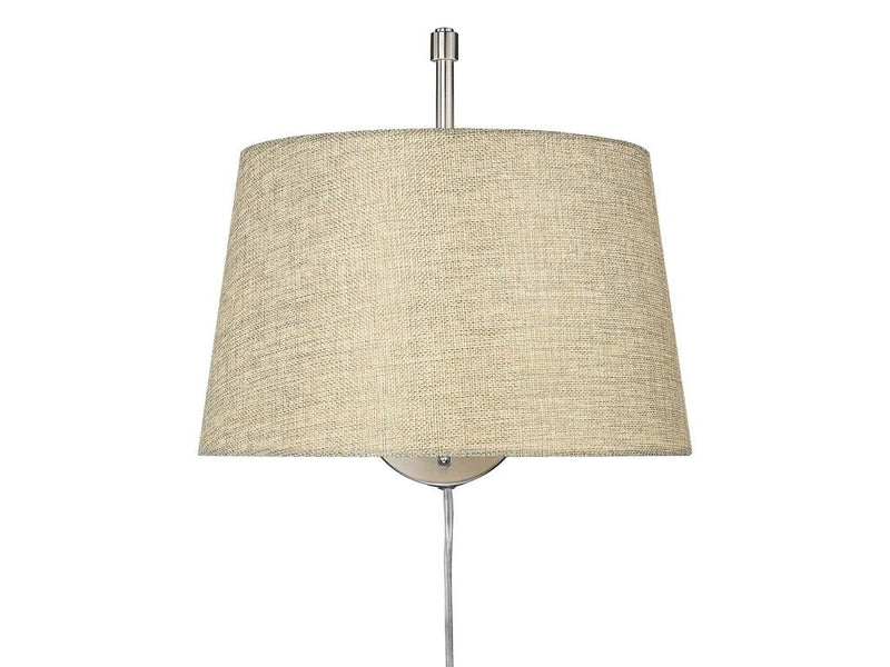 Golden 3694-A1W PW-NS One Light Swing Arm Wall Sconce, Pewter